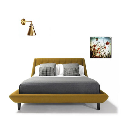 DecorBites™ Elegant Gold Wall Sconce for Garden Corridor Lighting