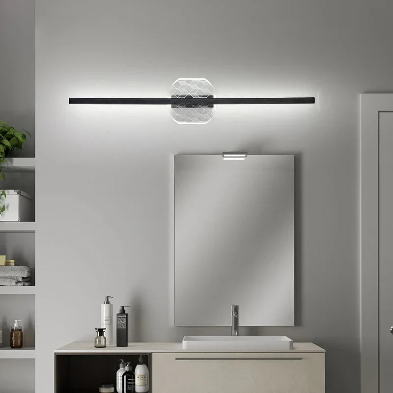 DecorBites™ LED Mirror Wall Lamp for Modern Minimalist Decor