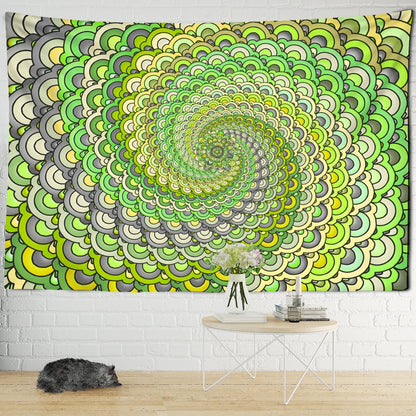 Decobites Mandala Tapestry Wall Hanging Psychedelic Beach Throw Hippie Bohemian Sleeping Pad