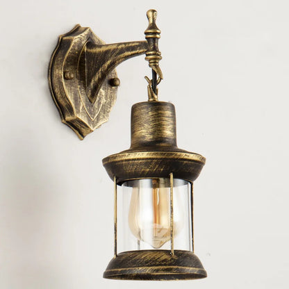 DecorBites™ Industrial Glass Wall Lamp for Bedside Bedroom, Bar, Cafe, Aisle, and Stairway