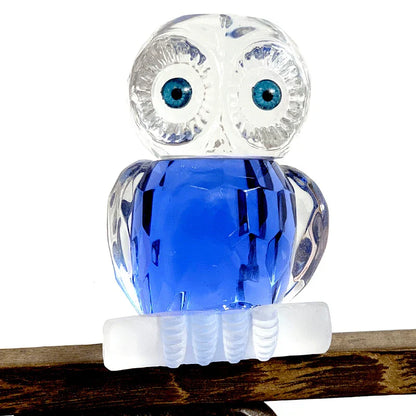 DecorBites™ Glassblown Animal Figurines Crystal Statuette Collectible Home Decor Gift