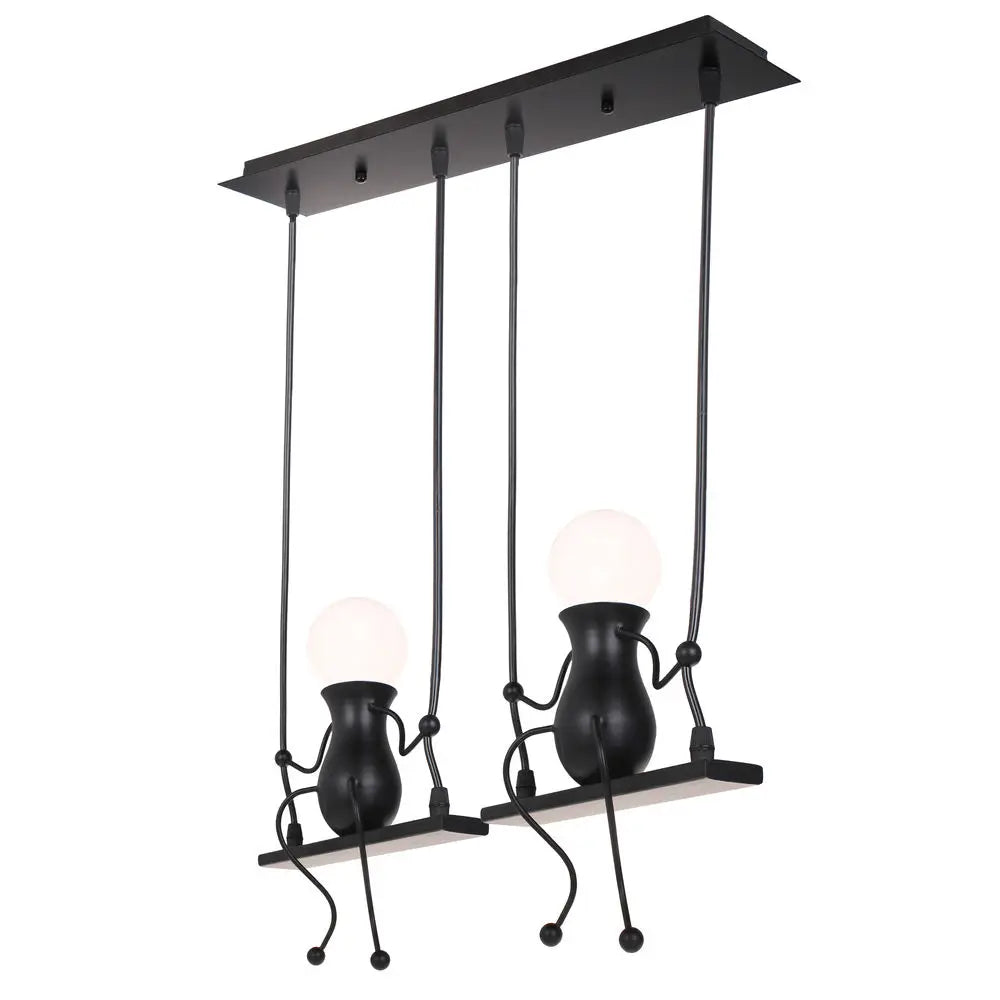 DecorBites™ Humanoid Creative Pendant Light - Modern Indoor Chandelier for Home Décor
