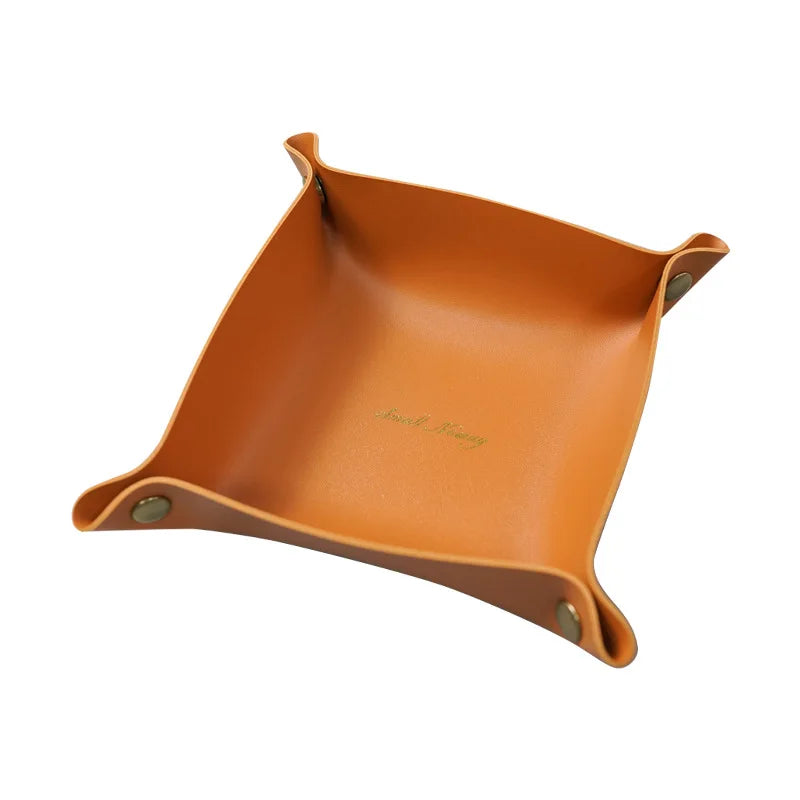 PU Leather Organizer Tray
