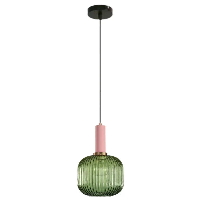 Lámparas colgantes de cristal con forma de calabaza verde DecorBites™ para isla de cocina, restaurante, dormitorio - Combinación DIYStringBuilder.limit(180).toString()