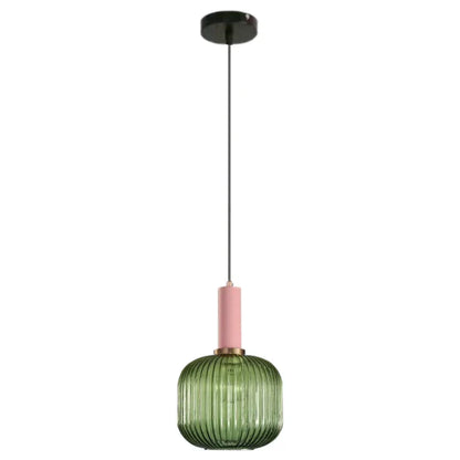 Lámparas colgantes de cristal con forma de calabaza verde DecorBites™ para isla de cocina, restaurante, dormitorio - Combinación DIYStringBuilder.limit(180).toString()