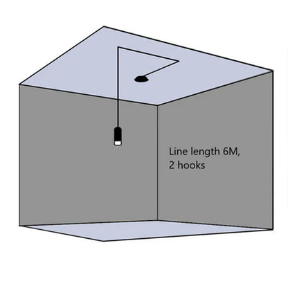 DecorBites™ Black Minimalist LED Wall Lamp for Bedroom and Living Room