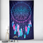 Decobites Mandala Wizardry Tapestry - Psychedelic Bohemian Home Decor Wall Hanging