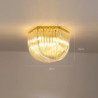 DecorBites™ LED Postmodern Gold Silver Chandelier Lighting for Foyer