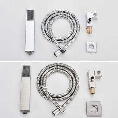 دش يدوي DecorBites™ مصنوع من بلاستيك ABS مع خرطوم وحامل | دش يدوي مثبت على الحائط