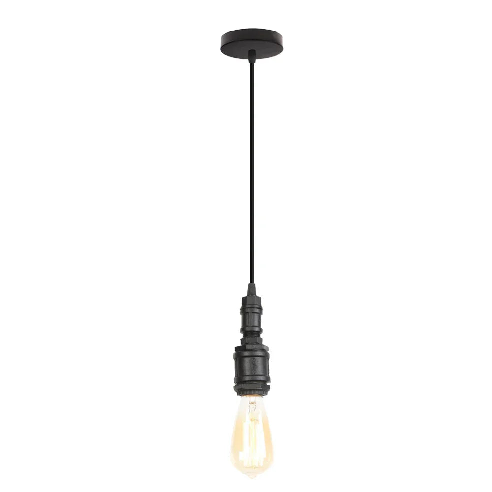 Lámpara colgante de loft retro industrial Decorbites™ con tubería de agua