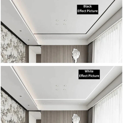 DecorBites™ 1M Frameless Embedded LED Aluminum Profile for Linear Strip Lights