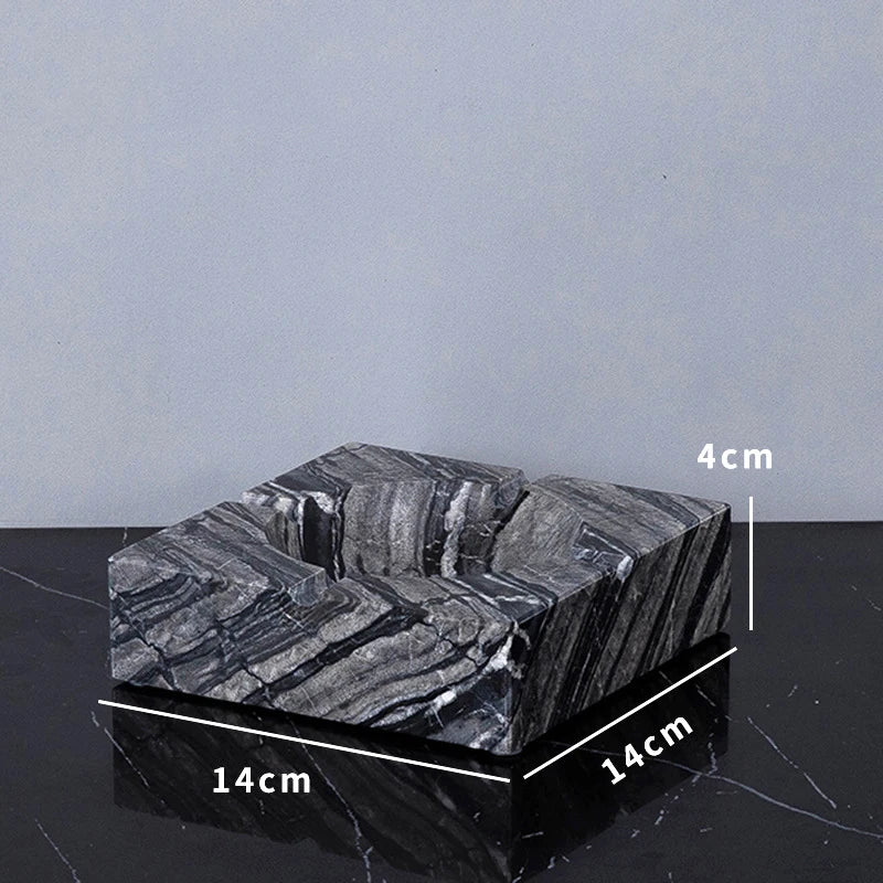 مجموعة حمام DecorBites™ المصنوعة من الرخام بحبيبات الخشب القديمة مع إكسسوارات فاخرة