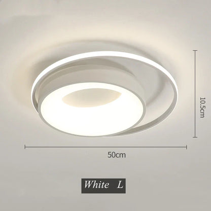 DecorBites™ LED Chandelier Light for Living Dining Room, Modern Acrylic Surface Mounted Fixture