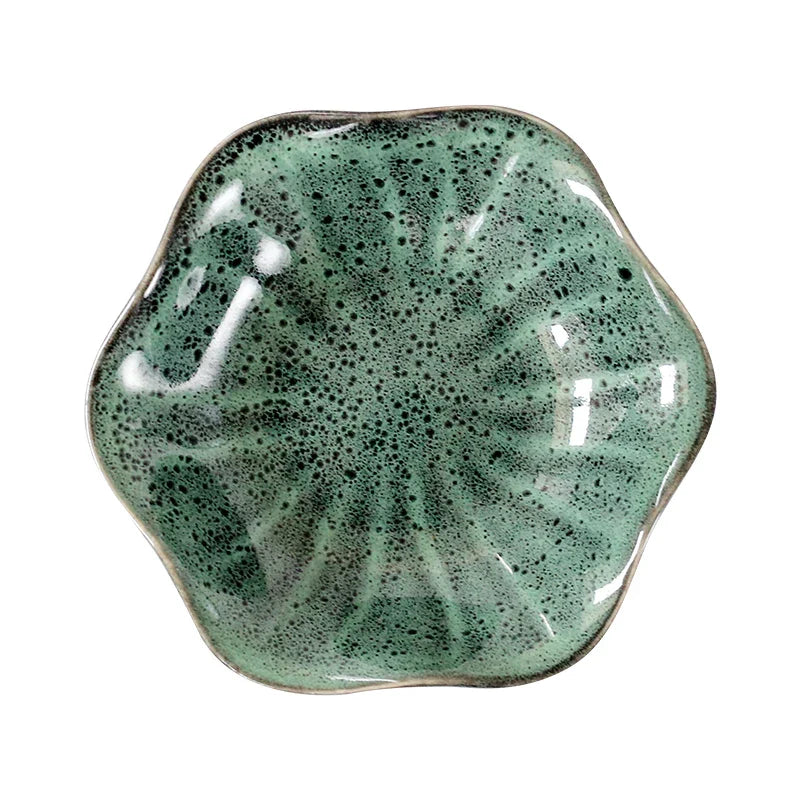 DecorBites™ Ceramic Japanese Style Small Dipping Plate Bowls - Set of 1