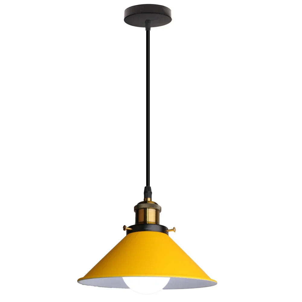 DecorBites™ Industrial Pendant Lights: Modern Retro Loft Hanging Lamp for Home Decor