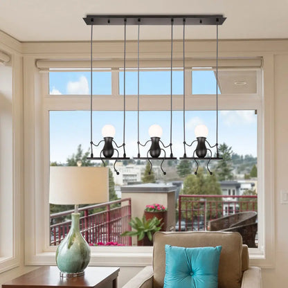 DecorBites™ Humanoid Creative Pendant Light - Modern Indoor Chandelier for Home Décor