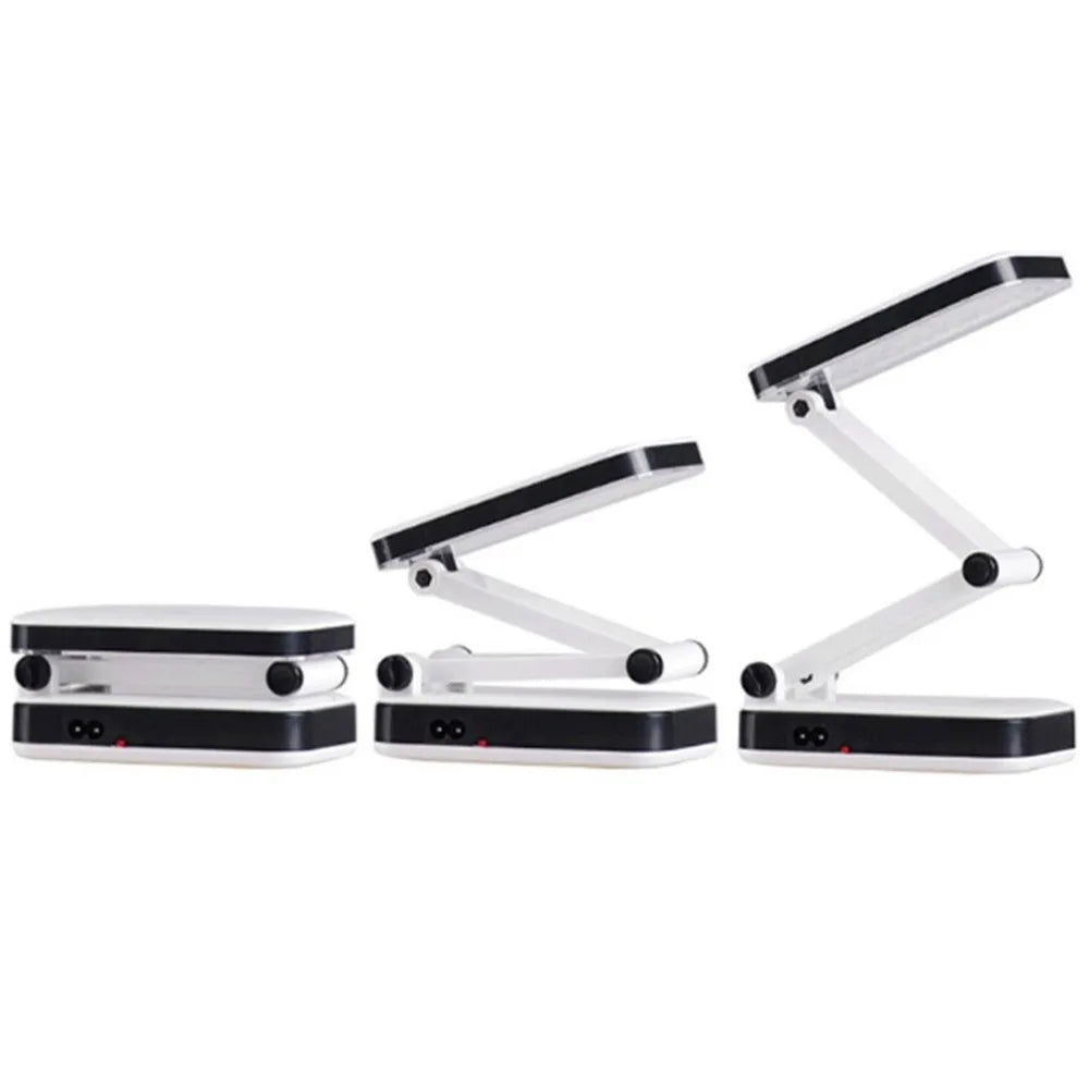 DecorBites™ LED Folding Desk Lamp Rechargeable 24 LEDs for Student Reading Writing