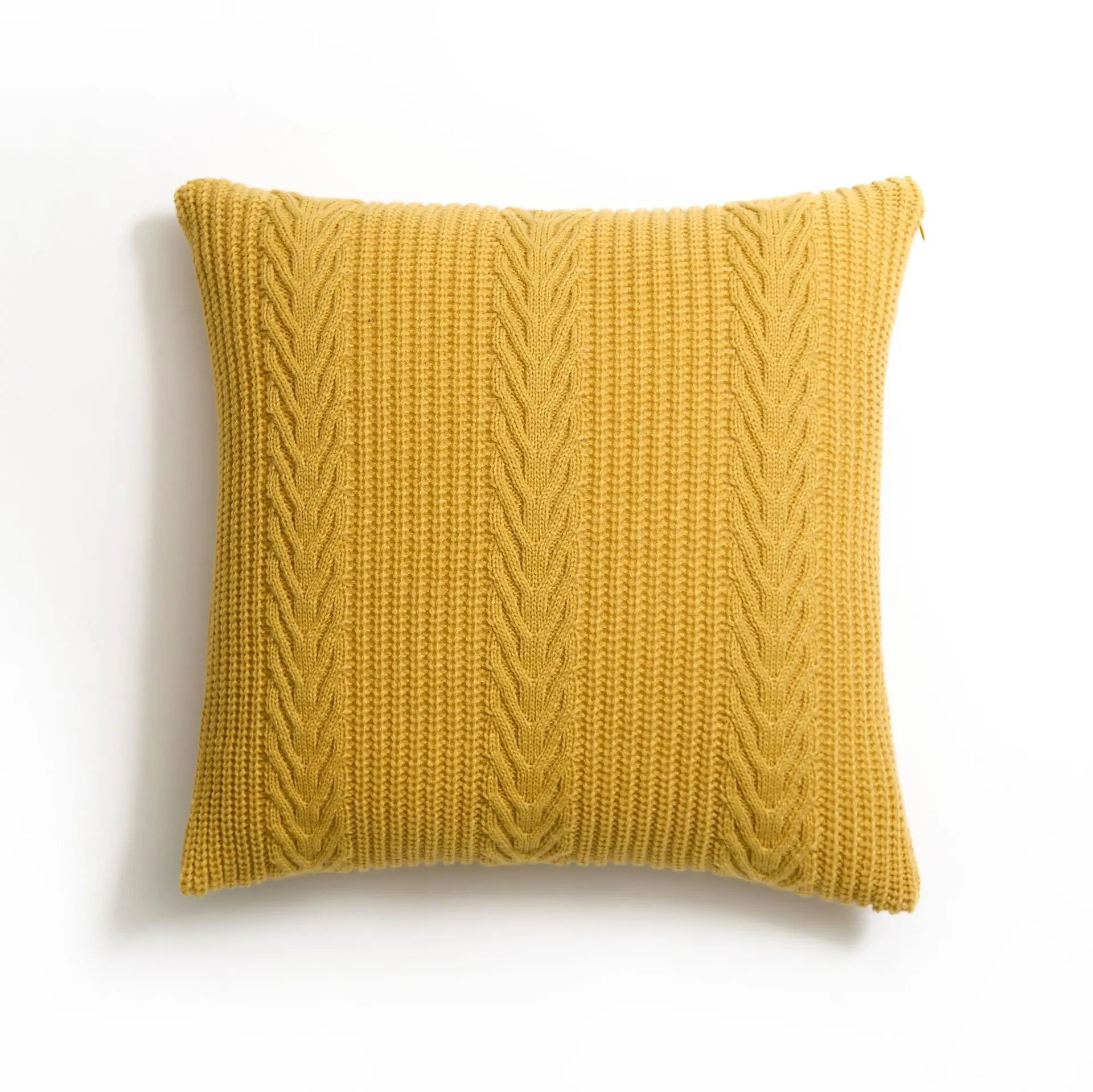 Rhombus Knit Pillowcase