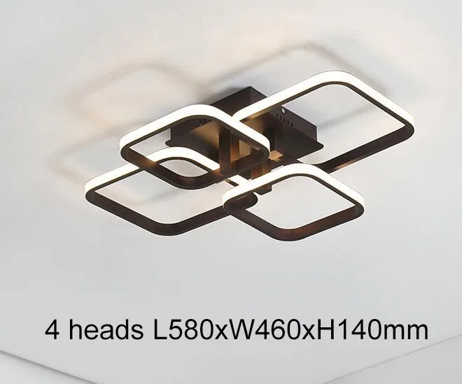 ديكوربايتس™ مصابيح سقف أكريليك، ثريا عصرية، مصابيح LED، ديكور غرفة الطعام والمعيشة وغرفة النوم