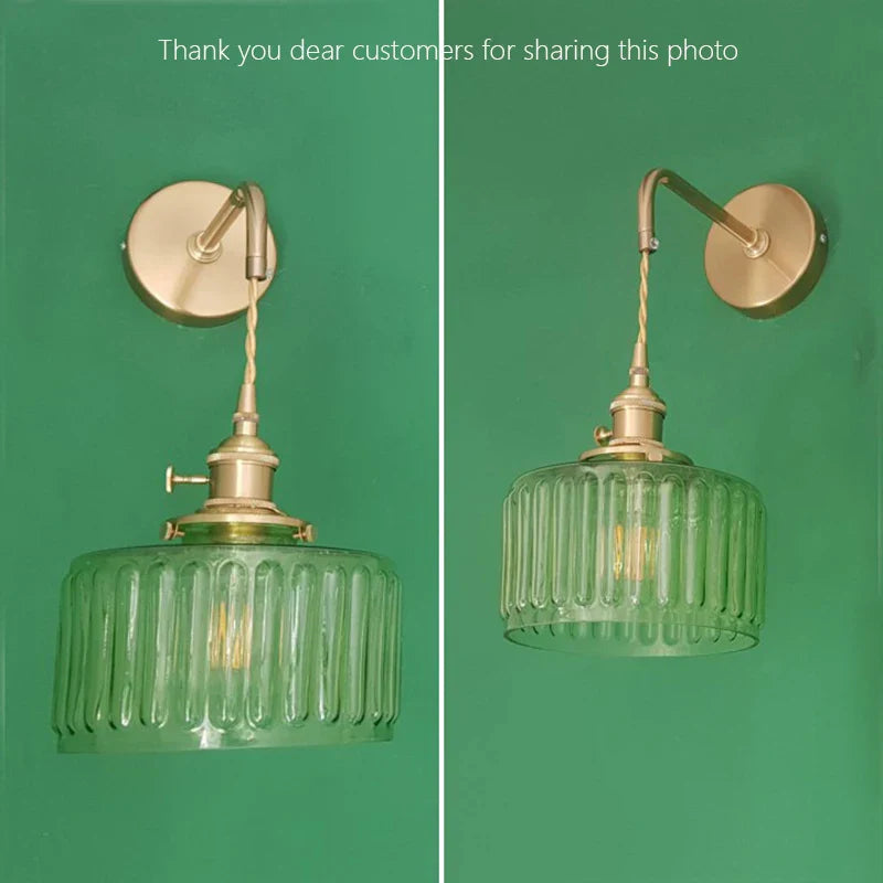 Aplique de pared LED ajustable de cristal DecorBites™ para decoración del hogar y dormitorio