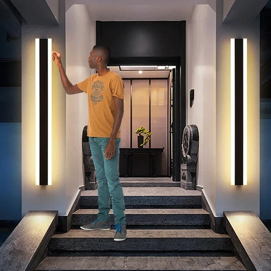 DecorBites™ LED Outdoor Wall Lamp IP65 Waterproof Modern Garden Porch Light