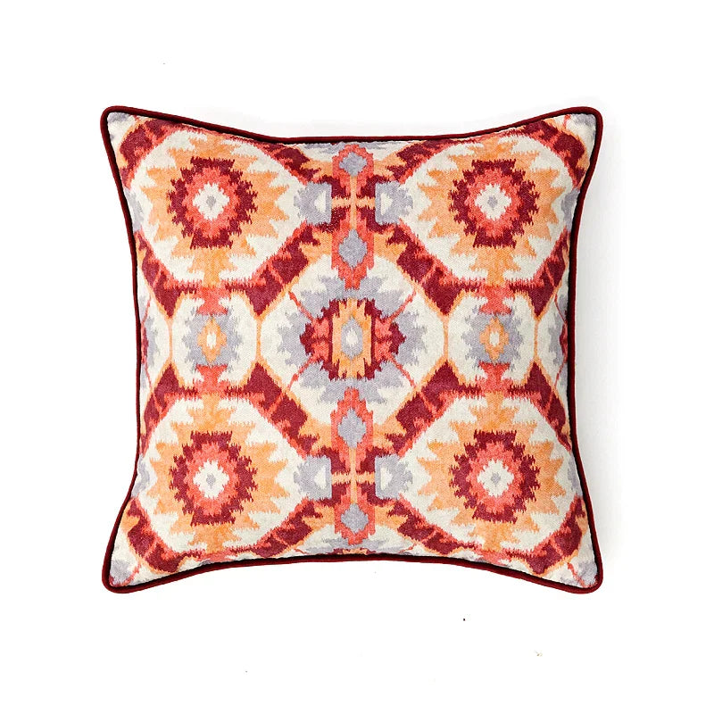 DecorBites™ American Luxe Retro Cushion Covers: Original Design Throw Pillow Case for Sofa