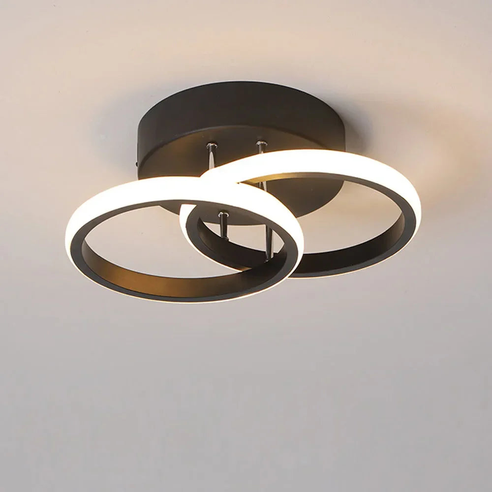 DecorBites™ LED Ceiling Light: Modern Minimalist Nordic Home Chandelier Lighting for Living Room