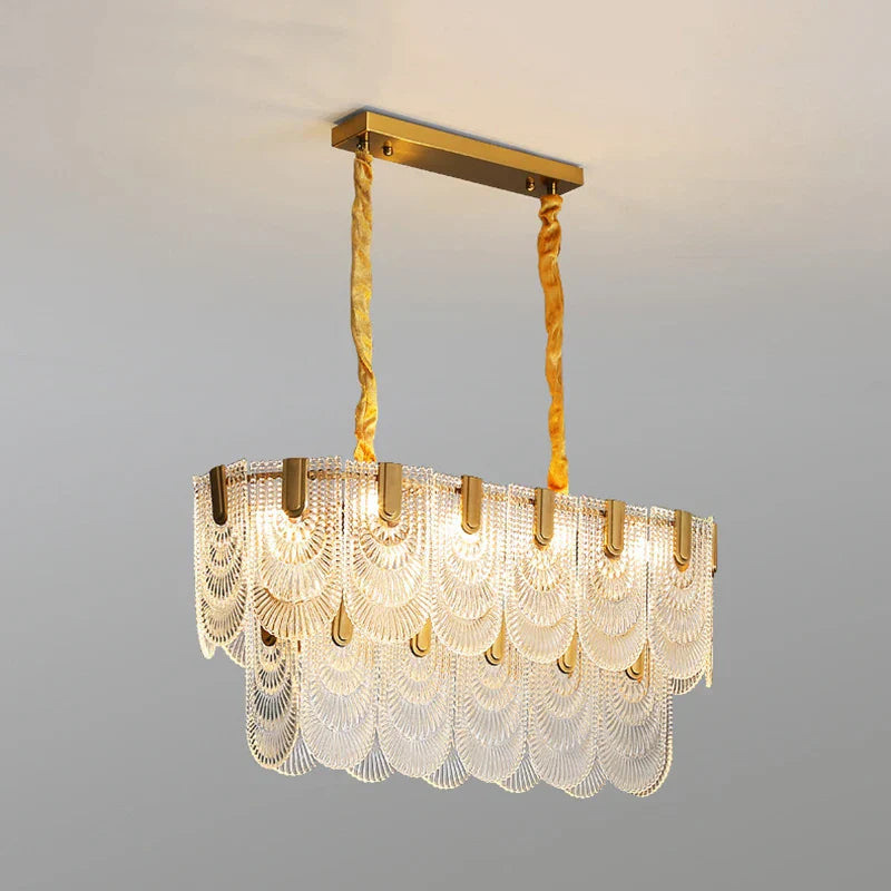 DecorBites™ Luxe Palace Ceiling Chandelier - Elegant LED Lighting for Home and Hotel