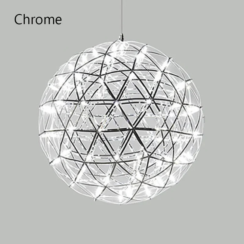 DecorBites™ Gypsophila Sparkball Pendant Lights – Indoor Living Room Cafe Lighting Fixture