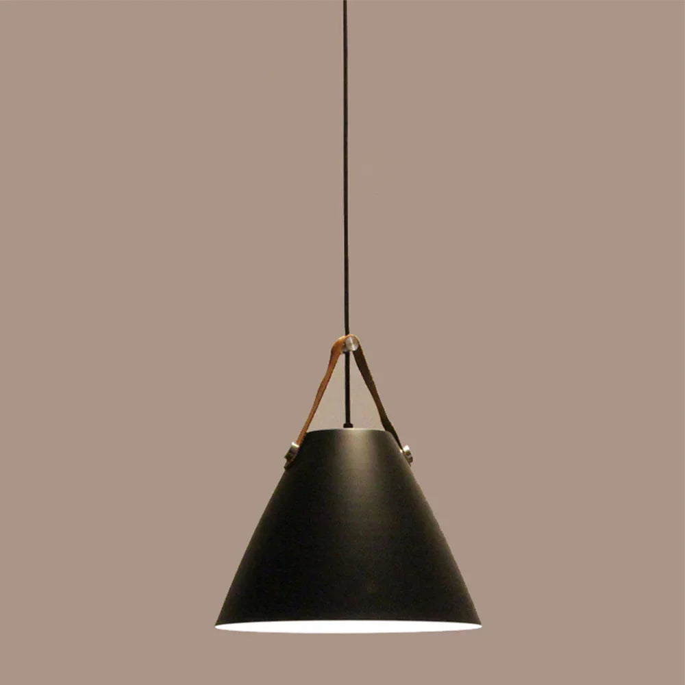 DecorBites™ Industrial Black Metal Pendant Light Fixture for Kitchen Living Room