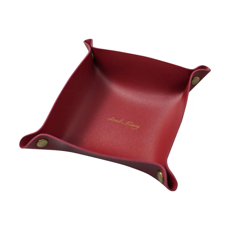 PU Leather Organizer Tray
