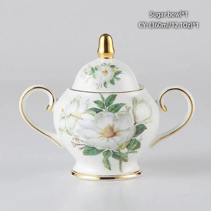 Juego de azucarero y cremera DecorBites™ de porcelana fina