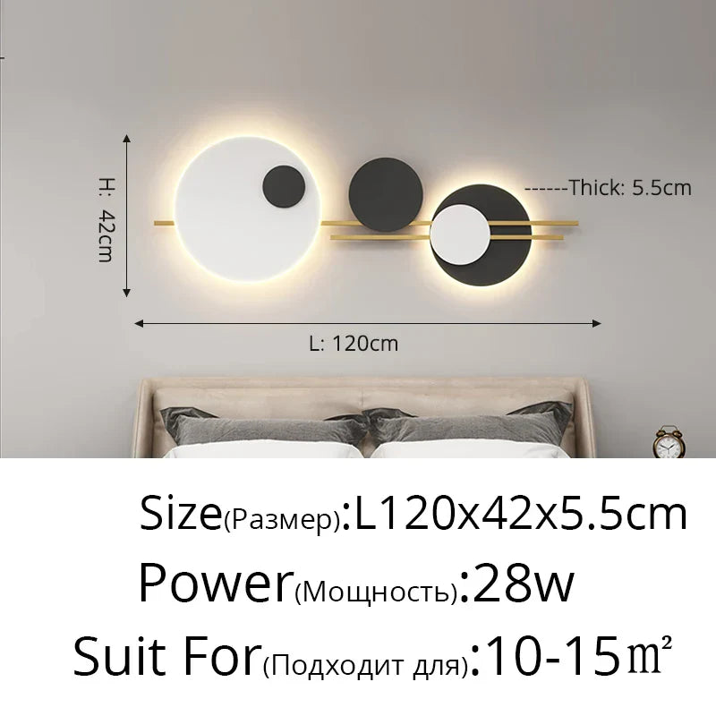 DecorBites™ LED Wall Lamps: Modern Bedroom & Living Room Decor, Simple & Stylish Lighting