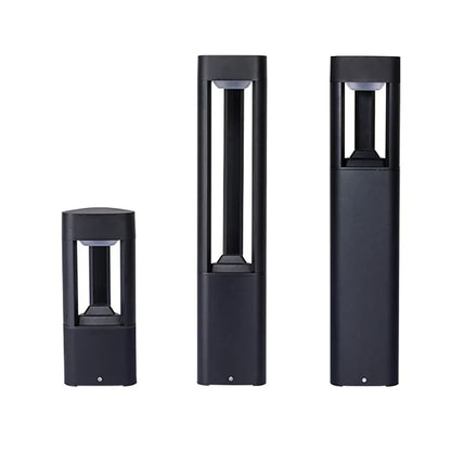 DecorBites™ LED Bollard Lawn Lamp: Stylish Waterproof Outdoor Garden Path Light