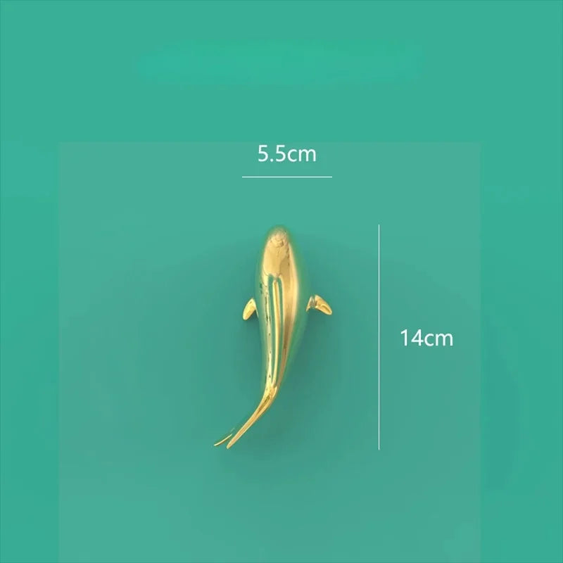 DecorBites™ Goldfish Resin Wall Hanging - Home Decor Room Aesthetic
