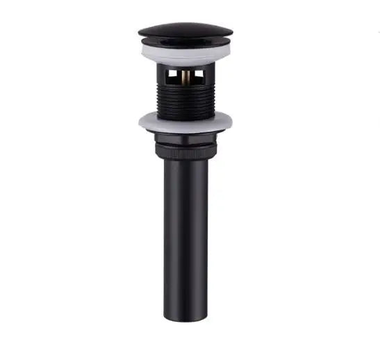 DecorBites™ Black & Gold Basin Faucet: Brushed Gold/Nickel/Chrome Mixer Tap, Hot & Cold Water