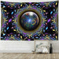 Decobites Psy Mandala Tapestry: Boho Room Decor & Camping Wall Hanging