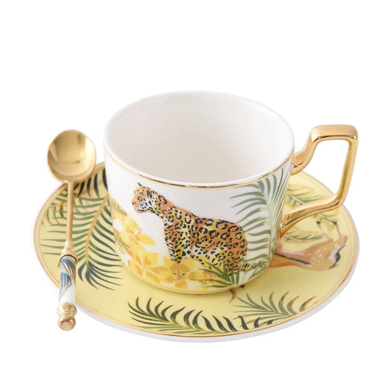 DecorBites™ Jungle Secret Tea Cup Set
