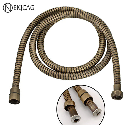 DecorBites™ Antique Brass 59" Hand Shower Hose Flexible Pipe 150cm