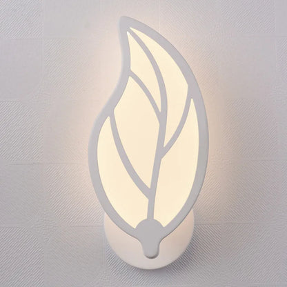 DecorBites™ Leaf Shape LED Wall Sconce for Living Room Bedroom Decor