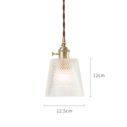 Lámparas Colgantes de Vidrio Decorbites™: Estilo Nórdico Japonés, Lámpara LED Industrial Vintage para Hogar, Bar, Café