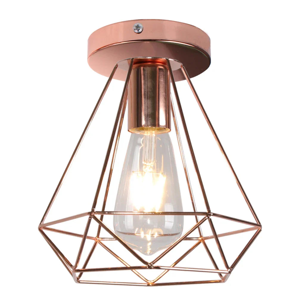 DecorBites™ Industrial Ceiling Light - Modern Nordic Iron Lamp Shade for Home Decor