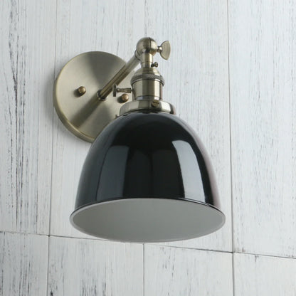 DecorBites™ Industrial Black Wall Sconce 6.5'' Modern Stair Light Fixtures