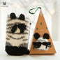 Cute Animal Design Deer Christmas socks Gift 3D Fluffy Coral Velvet Thick Warm Winter Sock For Women new Year gift Sox with Box