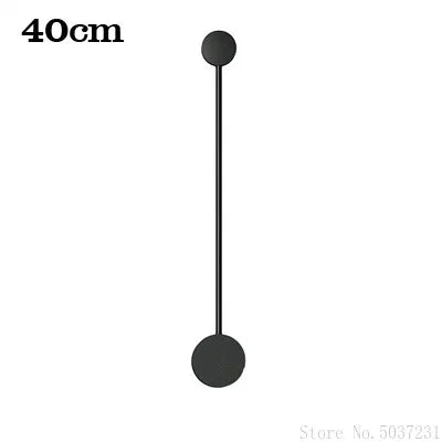 Aplique de pared LED geométrico DecorBites™: Aplique moderno para salón de hotel, lámpara de dormitorio