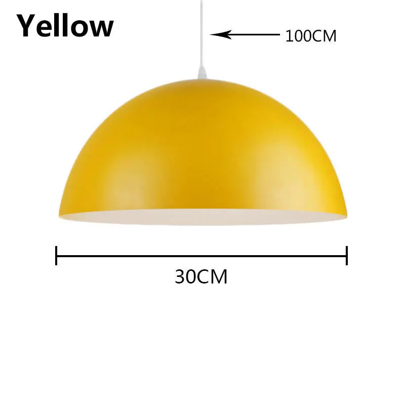 DecorBites™ LED Macaron Pendant Lamp: Modern, Colourful, Perfect for Home, Study, Bedroom, Restaurant