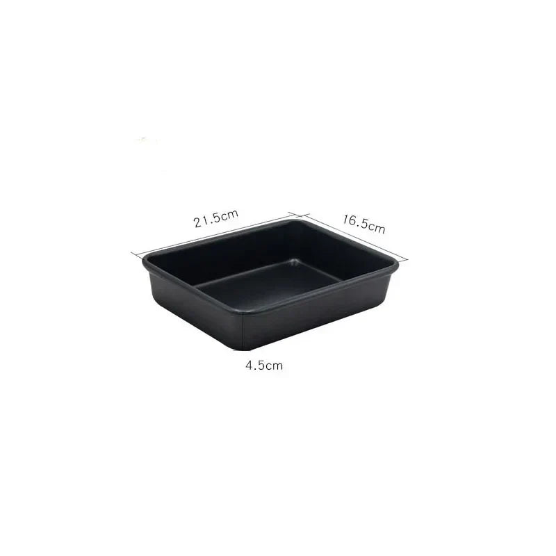 DecorBites™ Carbon Steel Cake Baking Tray Non-Stick Bread Mold Bakeware