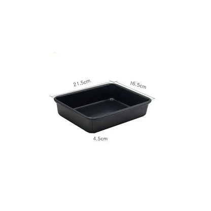 DecorBites™ Carbon Steel Cake Baking Tray Non-Stick Bread Mold Bakeware