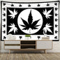 Decobites Maple Leaf Tapestry Wall Hanging: Boho Witchcraft Bedroom Art & Home Decor