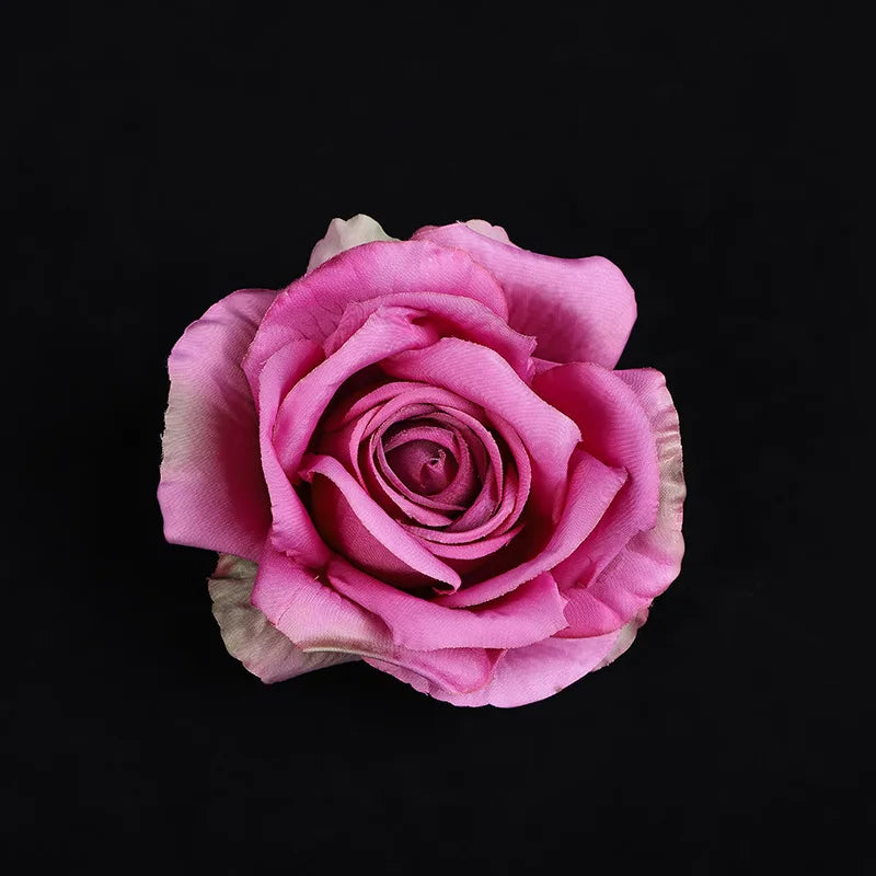 DecorBites™ 30 Rosas de Seda para Decoración de Bodas, Decoración DIY para el Hogar, Broches, Regalos, Caja de Dulces